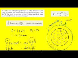 The Induced Magnetic Field At Radial