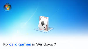 tutorial fix card games in windows 7