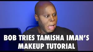 bob follows tamisha iman s makeup