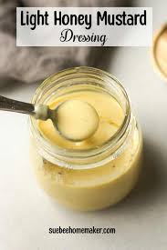 light honey mustard dressing suebee