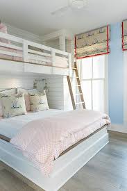 Shiplap Loft Bed With Swing Arm Sconces