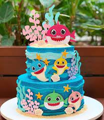 15 Adorable Baby Shark Birthday Cake Ideas They Re So Cute  gambar png