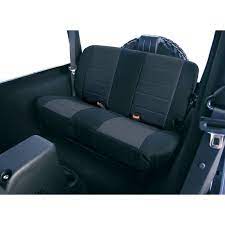 Neoprene Rear Seat Covers Black 80 95