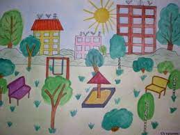 Нарисовать свой город окружающий мир: Рассказ о своей малой Родине для 1  класса, пример, образец, где найти? Уроки рисования для начинающих,  мультики, раскраски.
