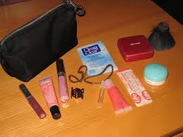 a look inside my makeup bag oh she glows