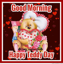 good morning happy teddy bear day