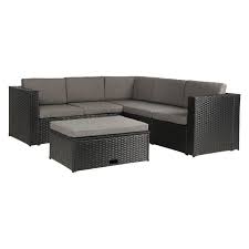 Lux Furniture Wicker 4 Piece Patio