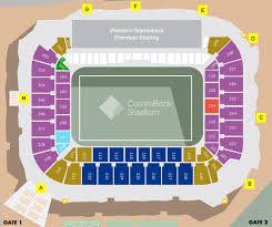 commbank stadium seating map western
