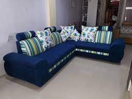 l shape cushion sofa set living room