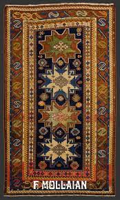 antique hand knotted caucasian lezghi
