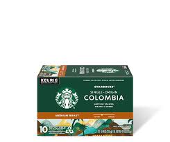 colombia k cup pods starbucks