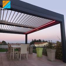 Motorized Outdoor Patio Roofs Modern