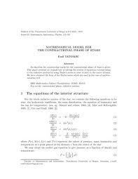 tatomir e mathematical model for the
