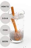Can you soak chia seeds in almond milk overnight?