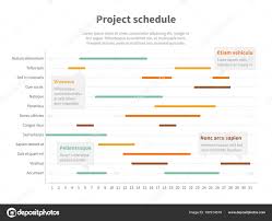 Project Plan Schedule Chart With Timeline Gantt Progress