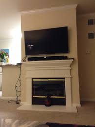 Media Storage For Tv Over Fireplace