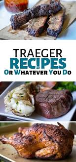 Find many easy dinner recipes for pork chops, baby back ribs, and even pork belly or butt. Easy Traeger Wood Pellet Grill Recipes Or Whatever You Do
