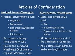 the articles of the confederation sutori