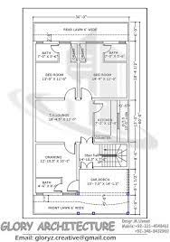 30x60 House Plan Elevation 3d View