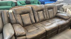 paris recliner sofa 3 2 aire leather