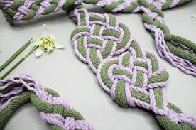 colour purple in handfasting cords