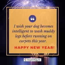 May the year 2021 shower a lot more blessings for you to make you a better person. 50 Happy New Year Funny Wishes Quotes And Massages 2021 Inspirit Quote
