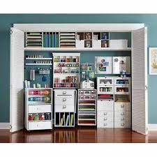 Craft room organization doesn't have to be expensive. 20 Best Craft Room Storage And Organization Furniture Ideas 11 Recollections Craft Room Storage Craft Room Closet Craft Room Storage