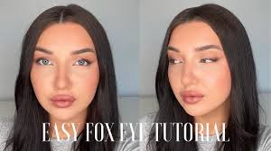 fox eye tutorial megan fox inspired