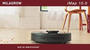 robotic vacuum floor cleaner with