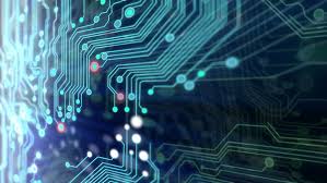 Animated Printed Circuit Board Background Stock Footage Video 100