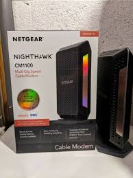 Docsis 3.1 downstream profile selection. Netgear Nighthawk Cm1100 Docsis 3 1 Cable Modem Multi Gig Speed For Sale Online Ebay