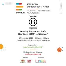 Malaysian global innovation & creativity centre logo. Malaysian Global Innovation Creativity Centre On Twitter Interested To Know How To Get A Bcorp Certification Join The Free Workshop During E Nation Symposium On 1st Nov 2019 To Learn More About