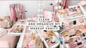 organizing my makeup vanity