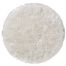 latepis sheepskin faux furry white cozy