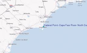 Federal Point Cape Fear River North Carolina Tide Station