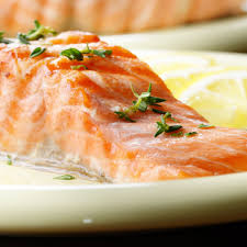 roast ocean trout with white bean puree