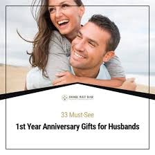 1st year anniversary gifts for husbands