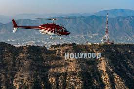 10 minute hollywood sign helicopter