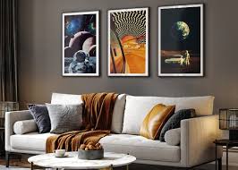 Collage Art Posters Wall Art Prints