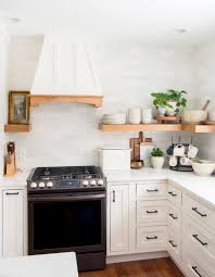 What are the benefits of using open shelves in the kitchen? 15 Pros Cons Of Floating Kitchen Shelves Vs Cabinets In 2021 Grace In My Space