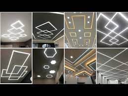 false ceiling design with profile light