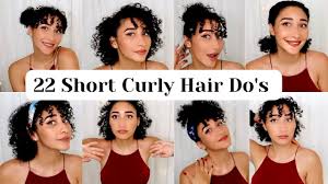 22 short curly hair do s with and