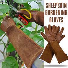 Long Gardening Gloves Rose Pruning