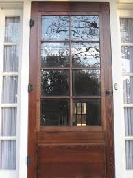 Wooden Screen Door Glass Storm Doors