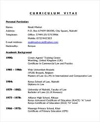In this regard, one page resume can be an excellent option for you. 9 Legal Curriculum Vitae Templates Word Pdf Free Premium Templates