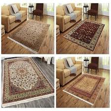 hand knotted wool area rugs for living