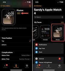 change your apple watch face or wallpaper
