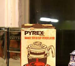 Junk And Howe Pyrex Percolator Made