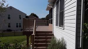 A covered veranda roof costs $3,000 to $10,000 for materials and labor. New Composite Deck Stairs Porch And Sliding Patio Doors In Baltimore Sept 27 2019 Clearview Window And Door Company Official Website