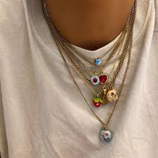 i m never without jewlery these are my
